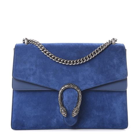 gucci dionysus suede bag blue|Gucci dionysus bag sale.